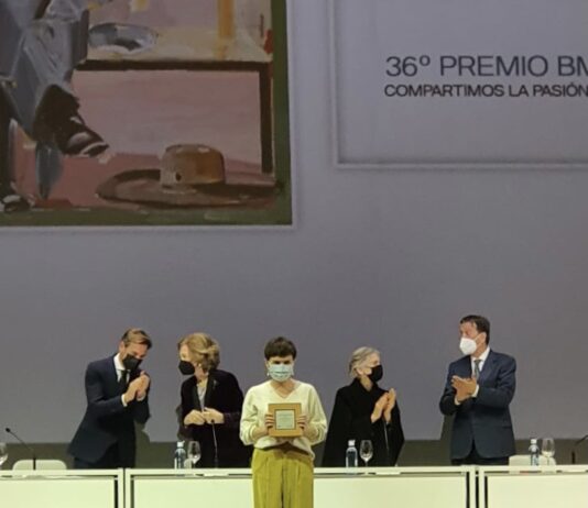 Silvia Cosío Díaz, ganadora del Premio BMW