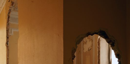 Simbología de la materialidad en esta doble inauguración en el CA2M (Madrid)