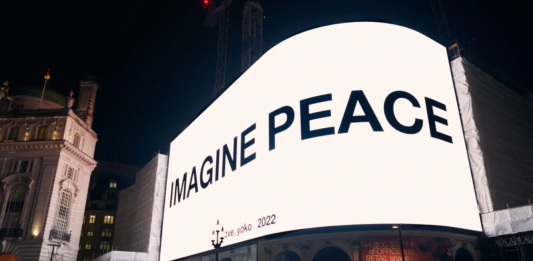 ‘Imagine Peace’: la invitación de Yoko Ono en muchas plazas del mundo