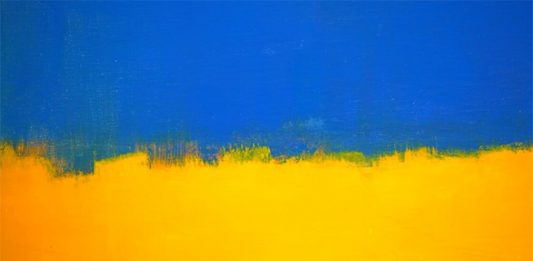 Las muchas vidas de la bandera ucraniana, entre príncipes medievales, NFT y Mark Rotkho