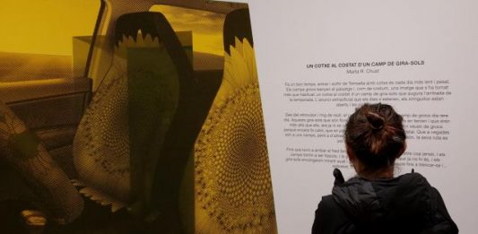Últimos días para ver ‘Un cotxe al costat d’un camp de girasols’ en la Sala d’Art Jove (Barcelona)