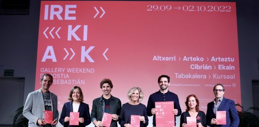 Hoy arranca la 2a edición de Irekiak Gallery Weekend en Donostia