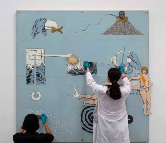 El Museo Reina Sofía restaura una obra maestra de Öyvind Fahlström