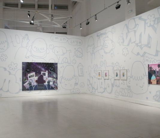 El artista grafitero, Imon Boy, expone en el CAC Málaga