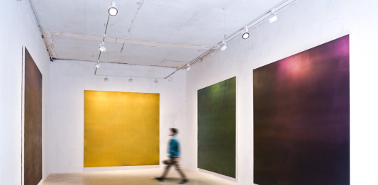 Albarrán Bourdais (Madrid) acoge la 2a exposición del artista suizo Olivier Mosset