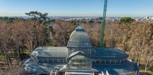 ‘Gran Friso’: La nueva intervención artística en el Palacio de Cristal (Madrid)