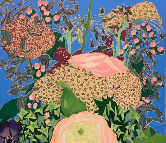 Blair Saxon-Hill transforma CCA Andratx (Mallorca) en un jardín pictórico con ‘Neighborhood Flowers’