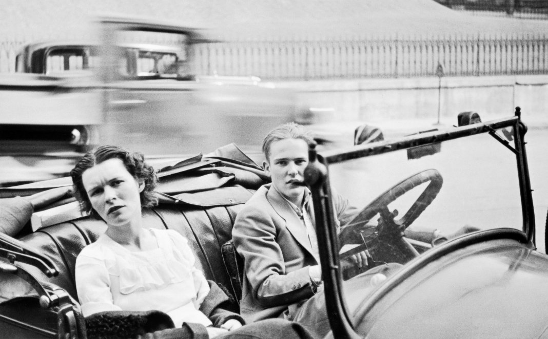 10. Parked Car, Small Town Main Street