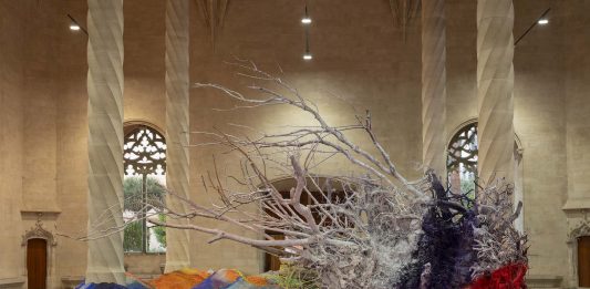 Katharina Grosse expone en La Llotja (Palma) de la mano de Es Baluard Museu