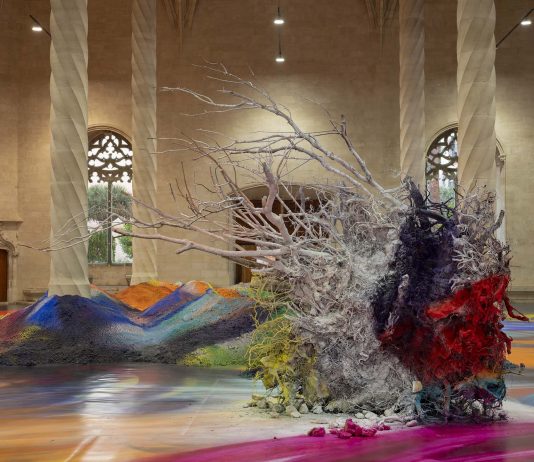 Katharina Grosse expone en La Llotja (Palma) de la mano de Es Baluard Museu
