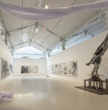 Fernando Sánchez Castillo en el Palacio de Velázquez (Madrid)