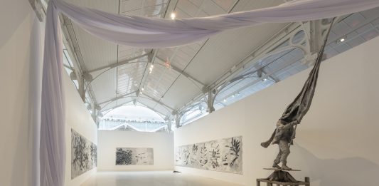 Fernando Sánchez Castillo en el Palacio de Velázquez (Madrid)