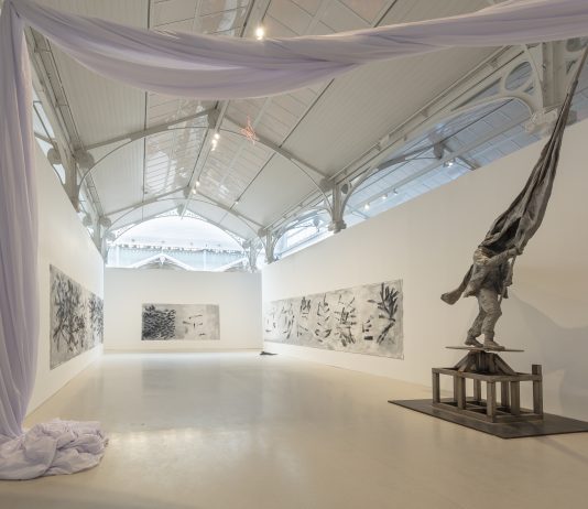 Fernando Sánchez Castillo en el Palacio de Velázquez (Madrid)