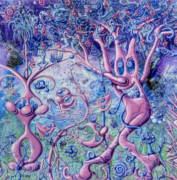 Las obras de Kenny Scharf en el Museo Nacional Thyssen-Bornemisza (Madrid)