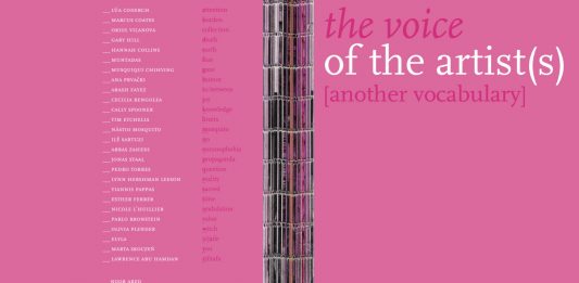 The Voice of the Artist(s): un alfabeto para pensar el arte desde dentro