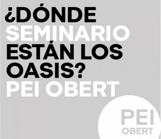 ¿Dónde están los oasis? SEMINARIO PEI OBERT