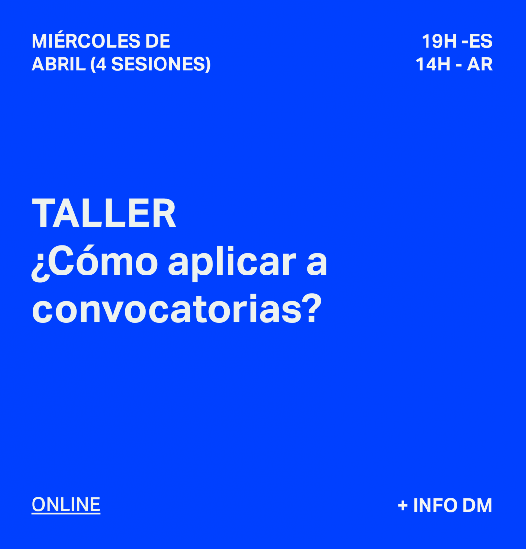 ¿Cómo aplicar a convocatorias?https://www.exibart.es/repository/media/formidable/11/img/79f/Taller-1068x1114.png