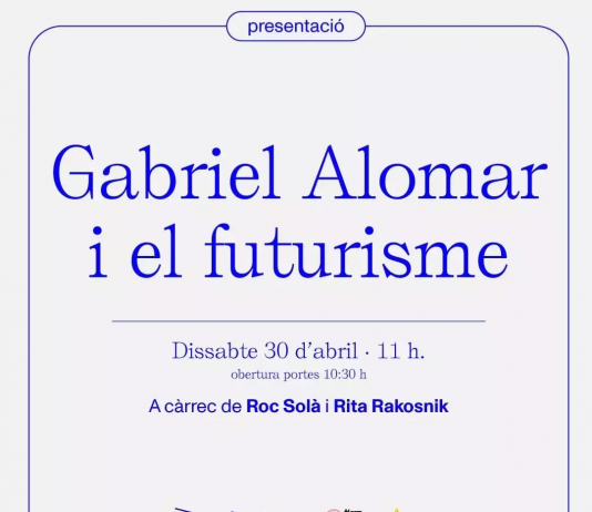 Gabriel Alomar i el futurisme