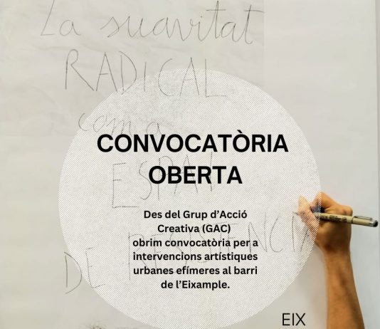 Convocatoria ‘Suavitat Radical’