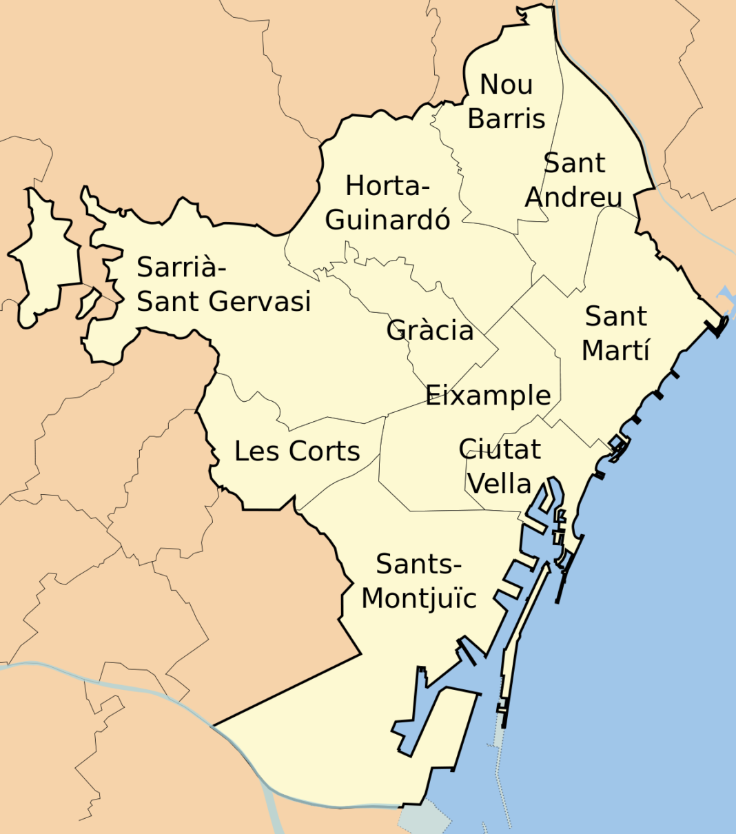 Varias ubicaciones en Barcelona